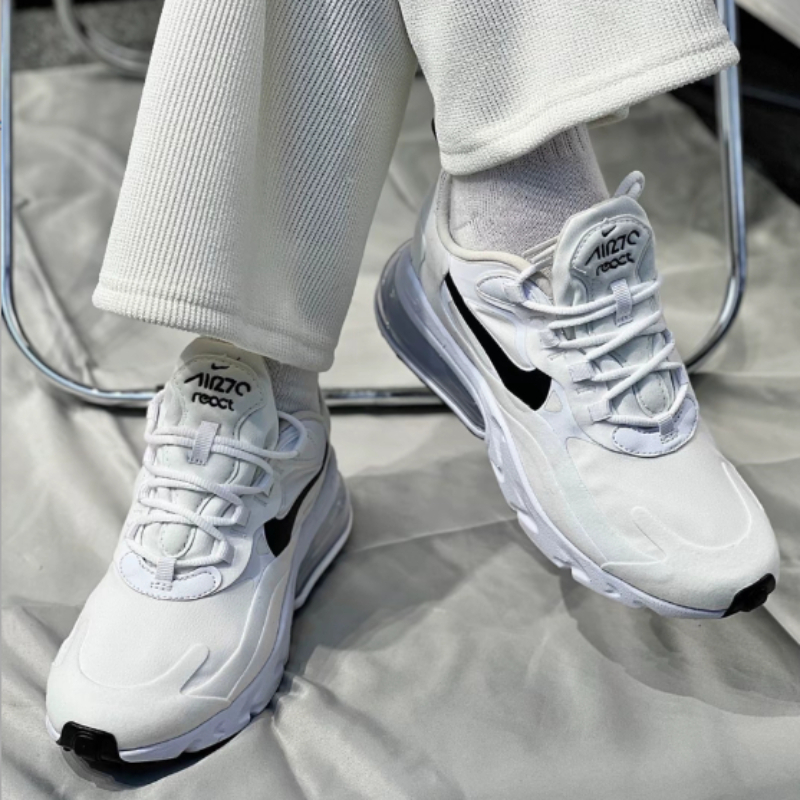 Nike Air Max 270 React Branco  - Nike Shoes Air Max 270 avaliação e preço