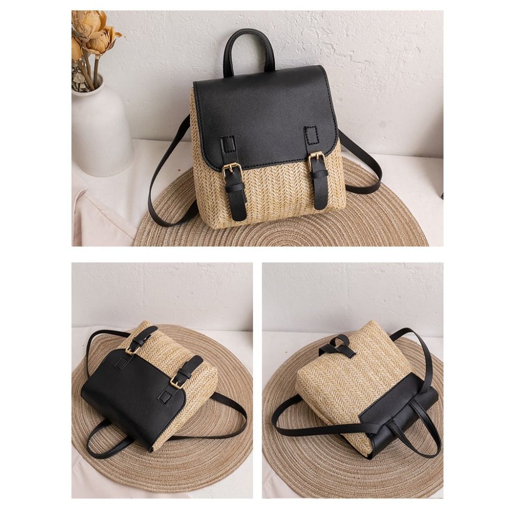 Bolsa Versátil em Couro PU, Mo - Fashion Backpack Women avaliação e preço