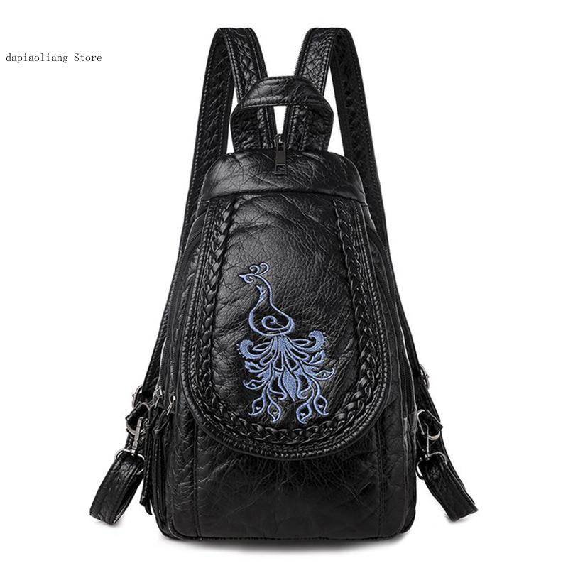 Sacos de ombro para mulheres d - Fashion Backpack Women avaliação e preço