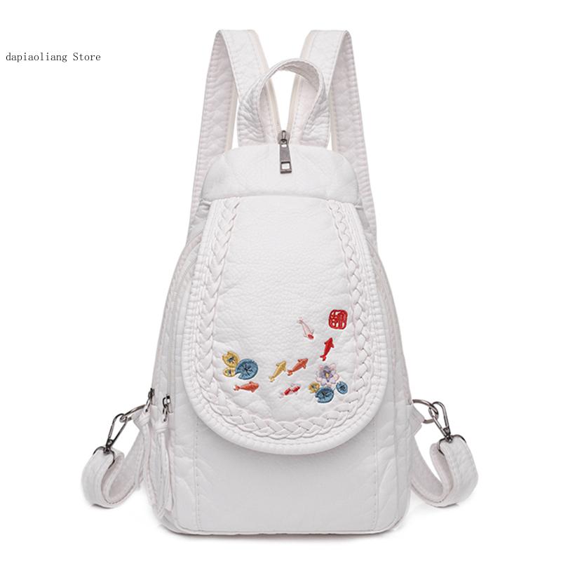 Sacos de ombro para mulheres d - Fashion Backpack Women avaliação e preço